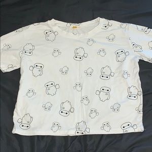 Baymax crop top size M only worn once!